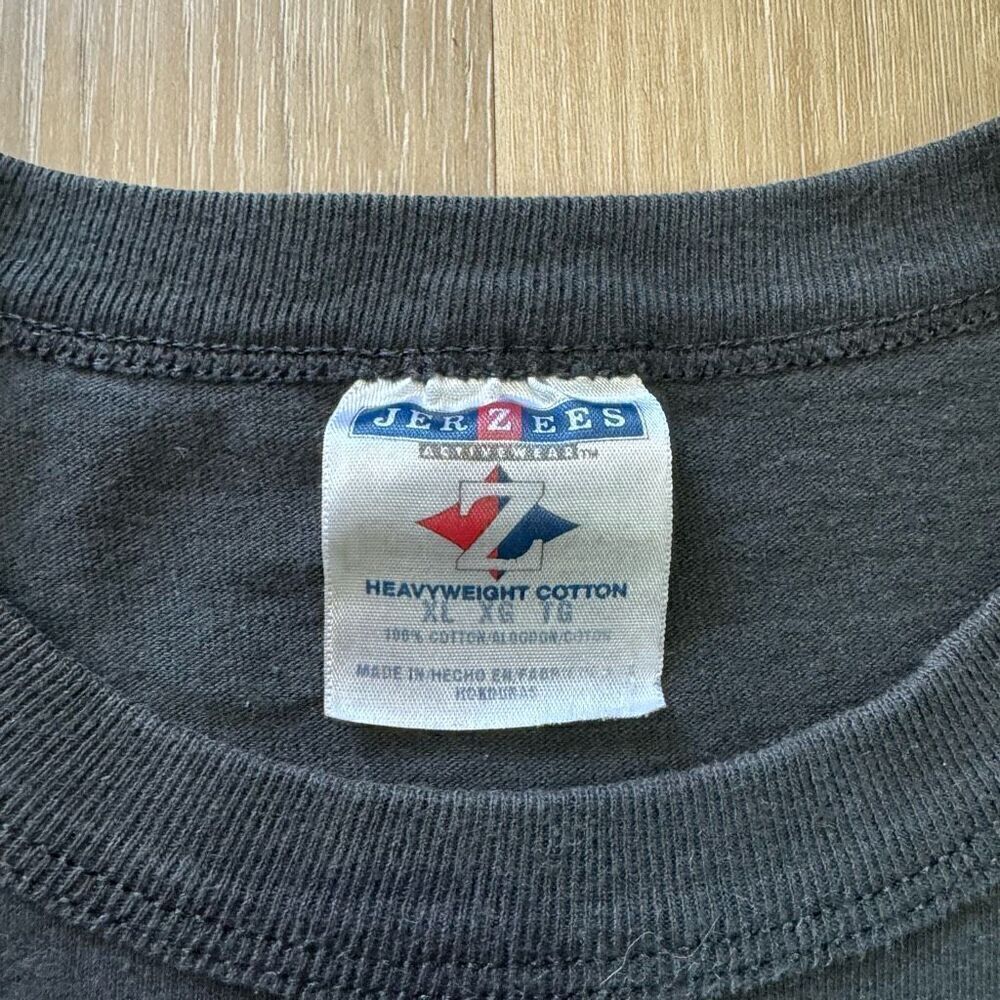 Y2K Sick Boy Motorcycles XL Graphic Tank Top Black Skull Crossbones Bikercore - Picture 3 of 5